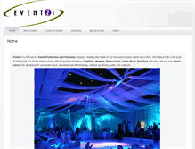 Tablet Screenshot of eventzinc.com